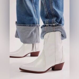 New Free People New Frontier Western Boot Patent
